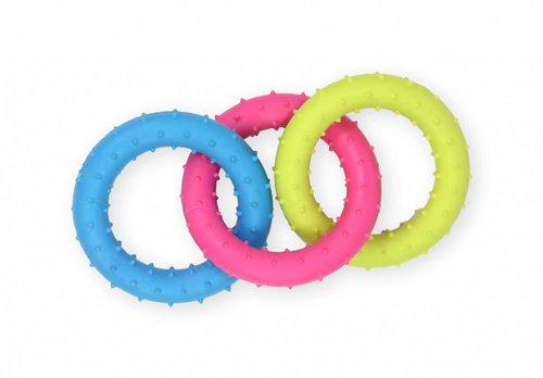 Pet Nova Gumowy Szarpak dla Psa Koła 18,5 cm