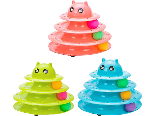 Wieża z Piłeczkami Zabawka dla Kota