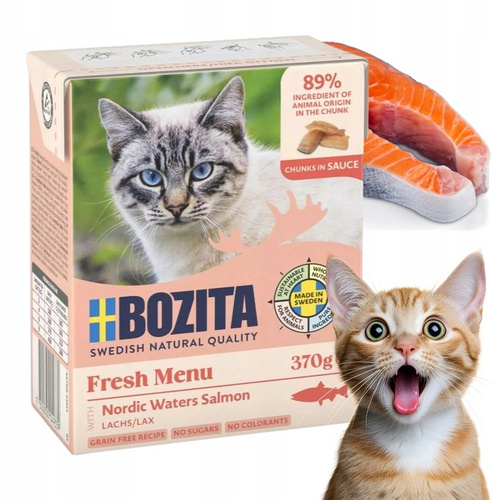 Bozita Mokra Karma dla Kotów w Sosie Mix 12x370g