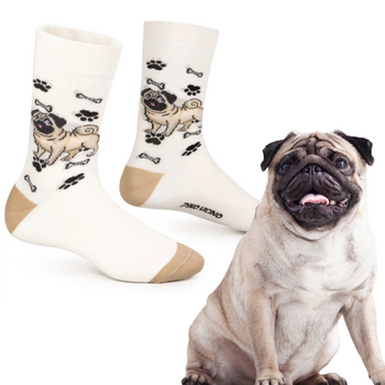 Skarpetki Mops Rozm. 41/46 Skarpety