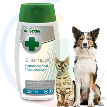 Dr Seidel Szampon Hipoalergiczny dla Psów i Kotów 220ml