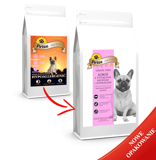 Prize French Buldog Adult Łosoś 2kg