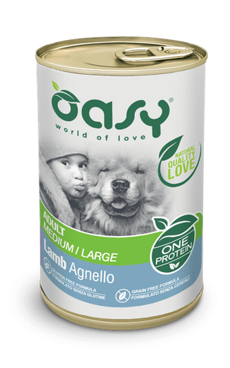 Oasy One Protein Adult Dog Lamb 400g