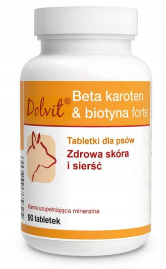 Dolvit Beta Karoten & Biotyna Forte 90 Tabletek
