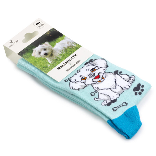 Skarpetki Maltańczyk Rozm. 35/40 Skarpety