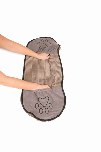 Dirty Dog Shammy Pielęgnacyjny Ręcznik dla Psa Brązowy 33 x 79 cm