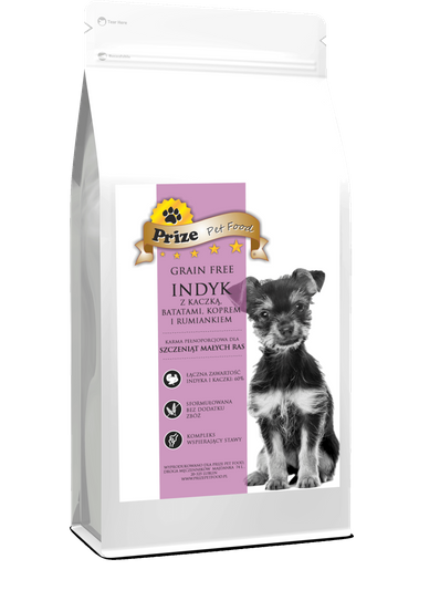 Prize Grain Free Puppy Small Turkey & Duck 6kg