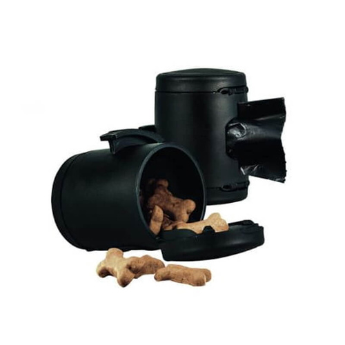 Flexi Multibox na Woreczki i Przysmaki Czarny