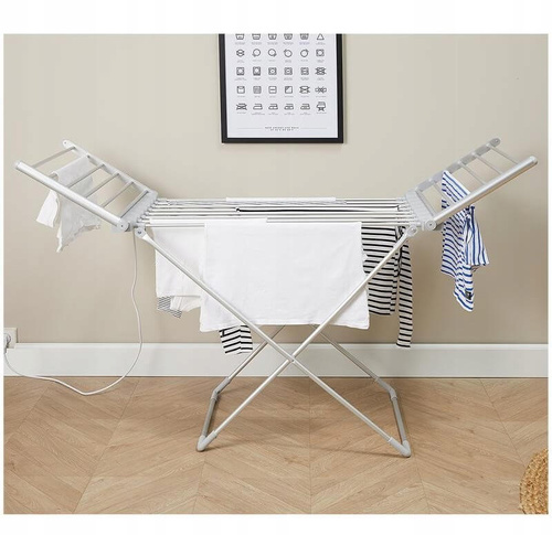 Suszarka Elektryczna na Pranie Składana Pozioma