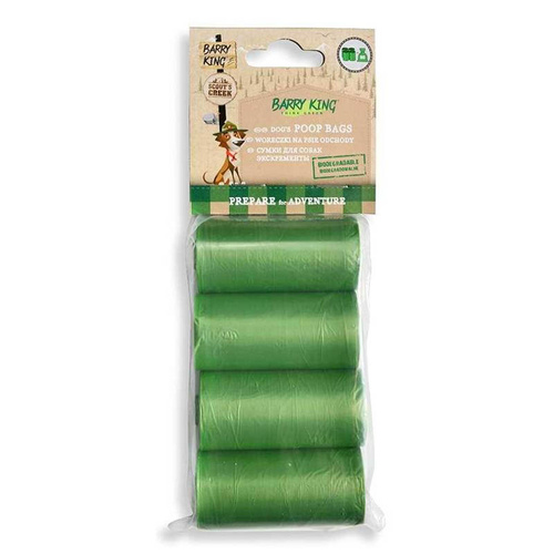 Barry King Woreczki Biodegradowalne 4x20 szt