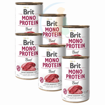 Brit Mono Protein Beef 6 x 400g