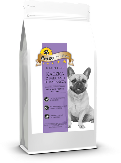 Prize French Buldog Adult Kaczka 2kg