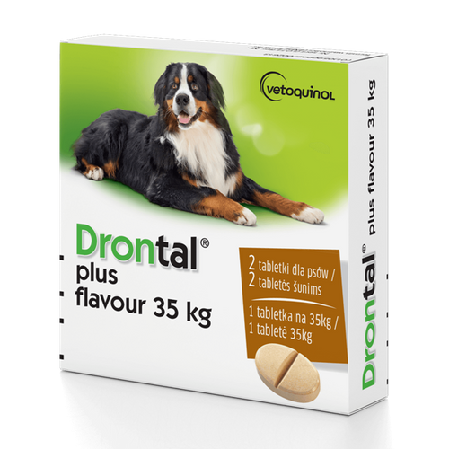 Vetoquinol Drontal Tabletki Odrobaczające Dla Psa Dużego Psa