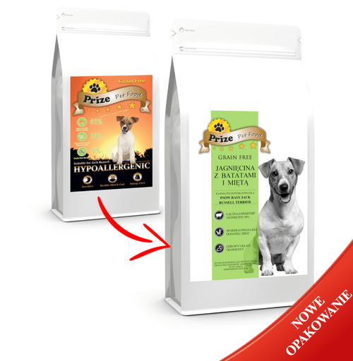 Prize Jack Russell Terrier Adult Jagnięcina 6kg