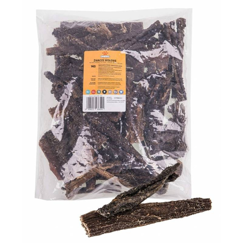 Żwacze Wołowe Przysmak dla Psa 1kg