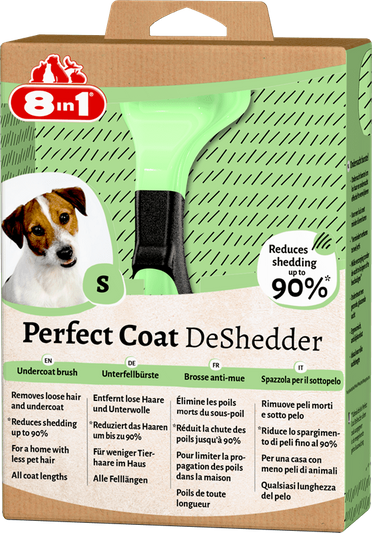 8in1 Zgrzebło Perfect Coat DeShedder S