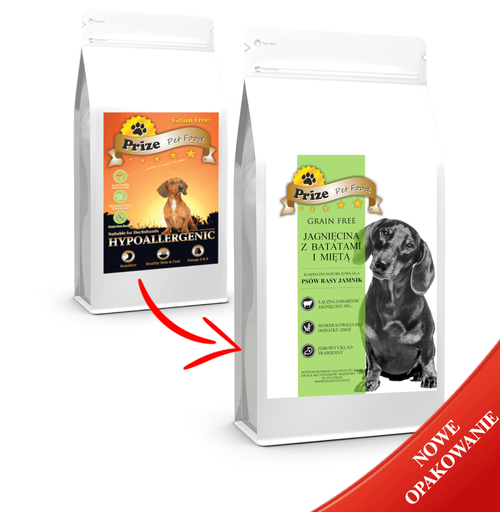 Prize Dachshund Adult Jagnięcina 6kg