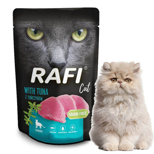 Rafi Cat Pasztet dla Kotów 100g Tuńczyk