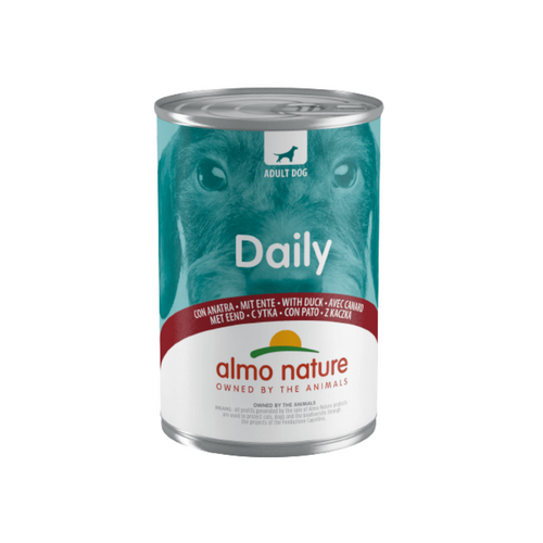 Almo Nature Daily Mokra Karma dla Psa Kaczka 400 g