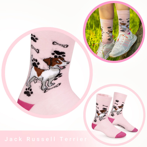 Skarpetki Jack Russell Terrier Rozm. 35/40