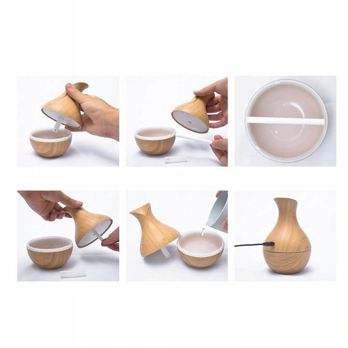 Ultradźwiękowy Nawilżacz Powietrza 2w1