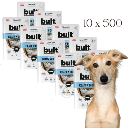 Bult Mokra Karma dla Psa Bogata w Dorsza 10x500g