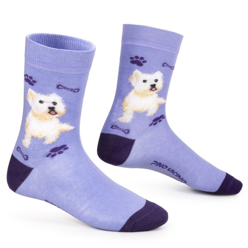 Skarpetki West Highland White Terier Rozm. 35/40 Skarpety