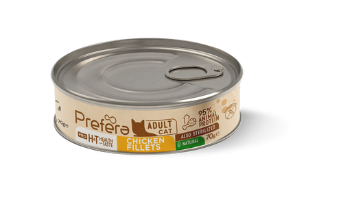 PREFERA Karma Mokra Filet z Kurczaka dla Kota 70g