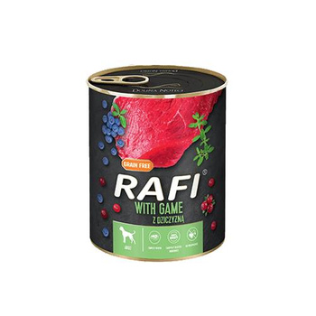 Dolina Noteci Rafi Classic Mokra Karma dla Psa Dziczyzna 400g