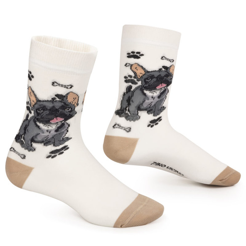 Skarpetki Buldog Francuski Rozm. 35/40 Skarpety
