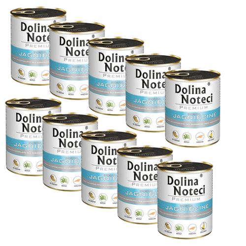 Dolina Noteci Premium dla Psa Jagnięcina 10x800g