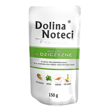 Dolina Noteci Premium dla Psa Dziczyzna 150g