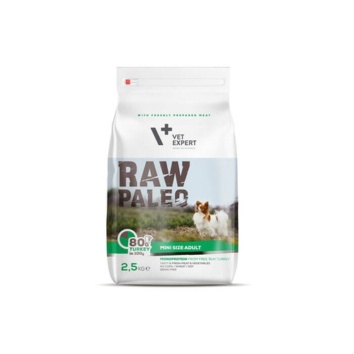 Vetexpert Raw Paleo Adult Mini 750g