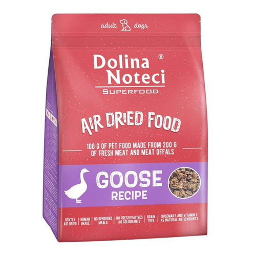 Dolina Noteci Air Dried Food Karma Suszona Gęś 1 kg