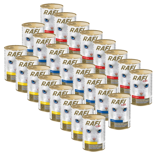 Dolina Noteci Rafi Classic dla Kota Mix Smaków 24 x 415g