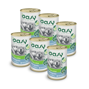 Oasy One Protein Adult Dog Lamb Zestaw 6 x 400g