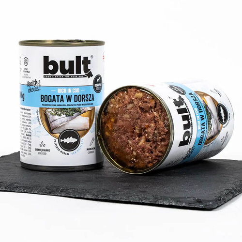 Bult Mokra Karma dla Psa Bogata w Dorsza 400g