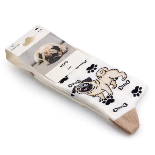 Skarpetki Mops Rozm. 41/46 Skarpety