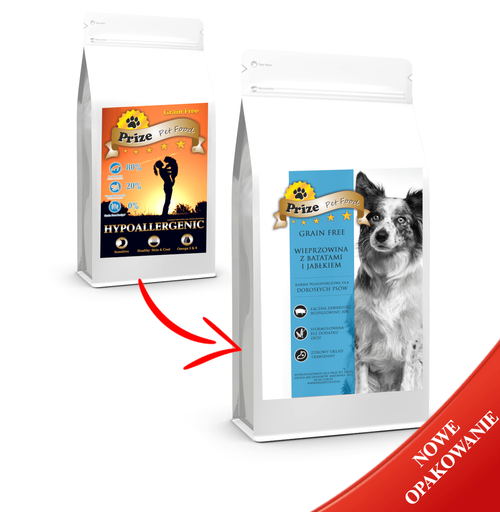 Prize Grain Free Wieprzowina z Batatami i Jabłkiem 6kg