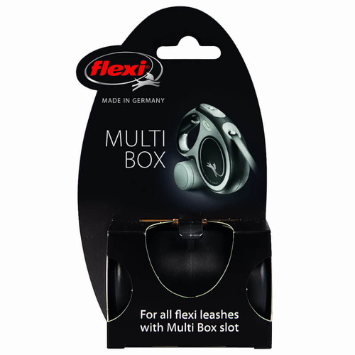 Flexi Multibox na Woreczki i Przysmaki Czarny