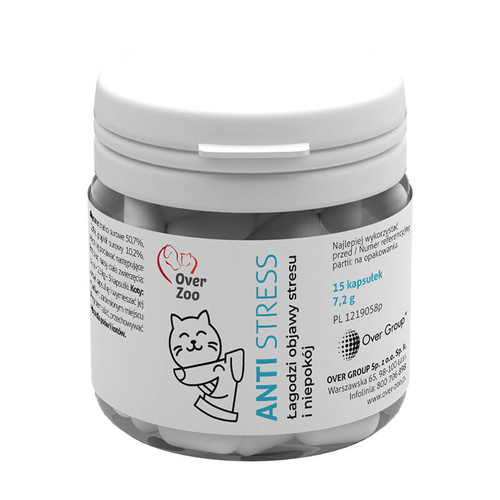 Over Zoo Anti Stress Naturalny Preparat na Stres dla Psów i Kotów