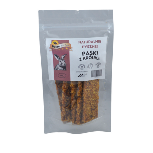 Zestaw z Królika 100% - Paski i Trenerki Prize Pet Food