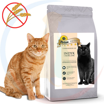Prize Connoisseur Kot Indyk z Kurczakiem 5kg