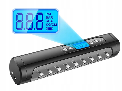 Pompka Akumulatorowa Kompresor do Kół Samochodowych i Rowerowych