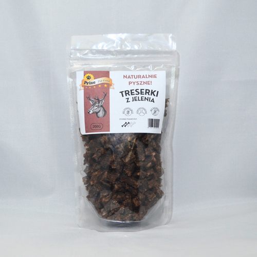 Treserki Zestaw Testowy - Indyk, Wołowina i Jeleń 100% po 200g Prize Pet Food