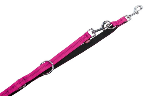 Smycz Nobby Soft Grip Regulowana L-XL Fuksja 200 cm