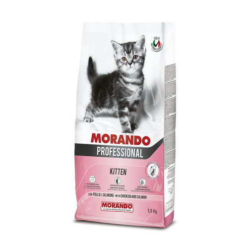 Morando Pro Sucha Karma dla Kociąt Kurczak i Łosoś 1,5 kg