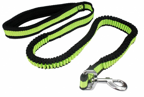 Pet Nova Dog Life Style Smycz BUNGEE dla Psa Żółta