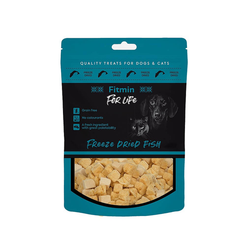 Fitmin for Life Freeze Dried Fish Przysmak dla Psa i Kota 30g