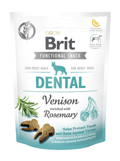 Brit Care Functional Snack Dental Venison & Rosemary 150g